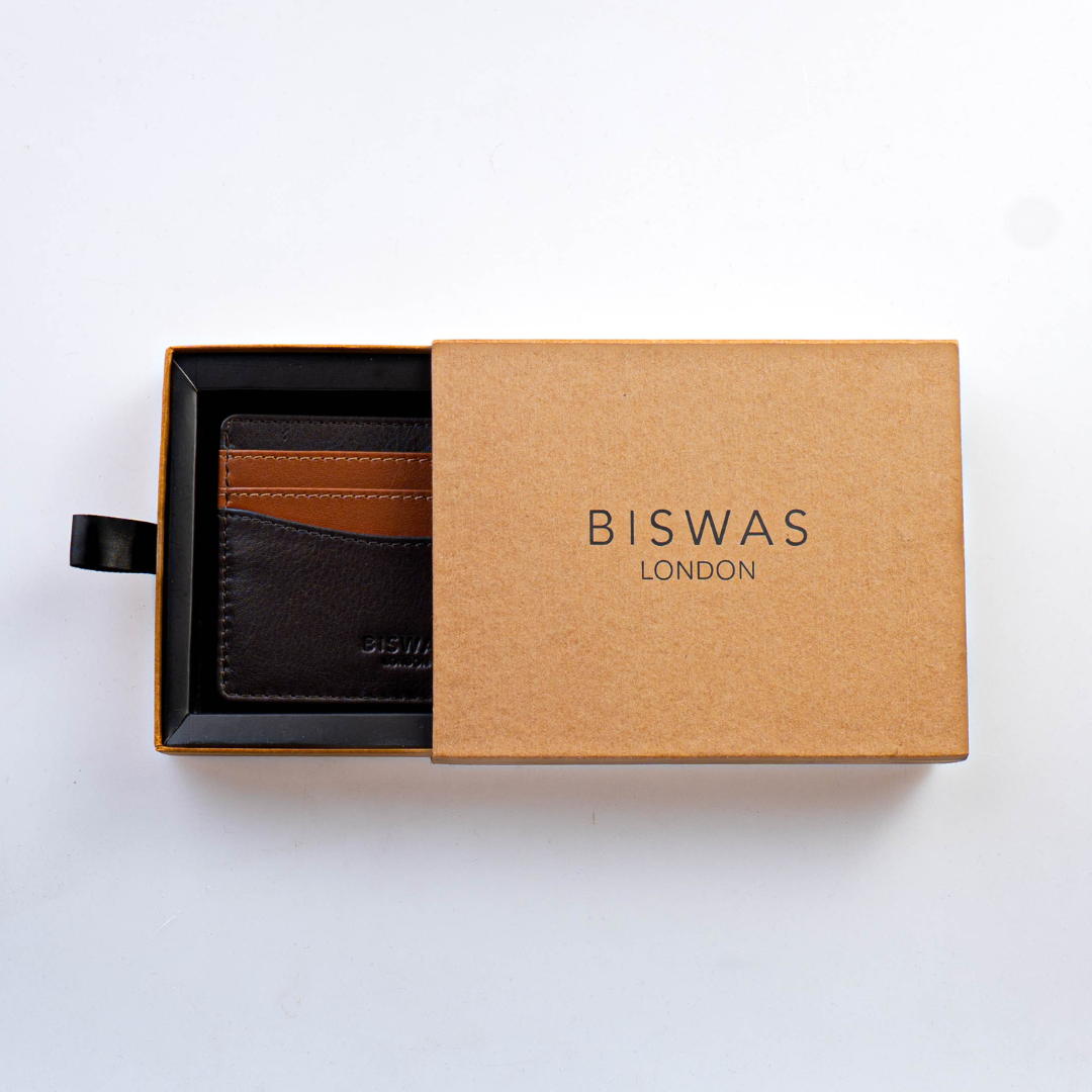 BISWAS LONDON cardholder in packaging